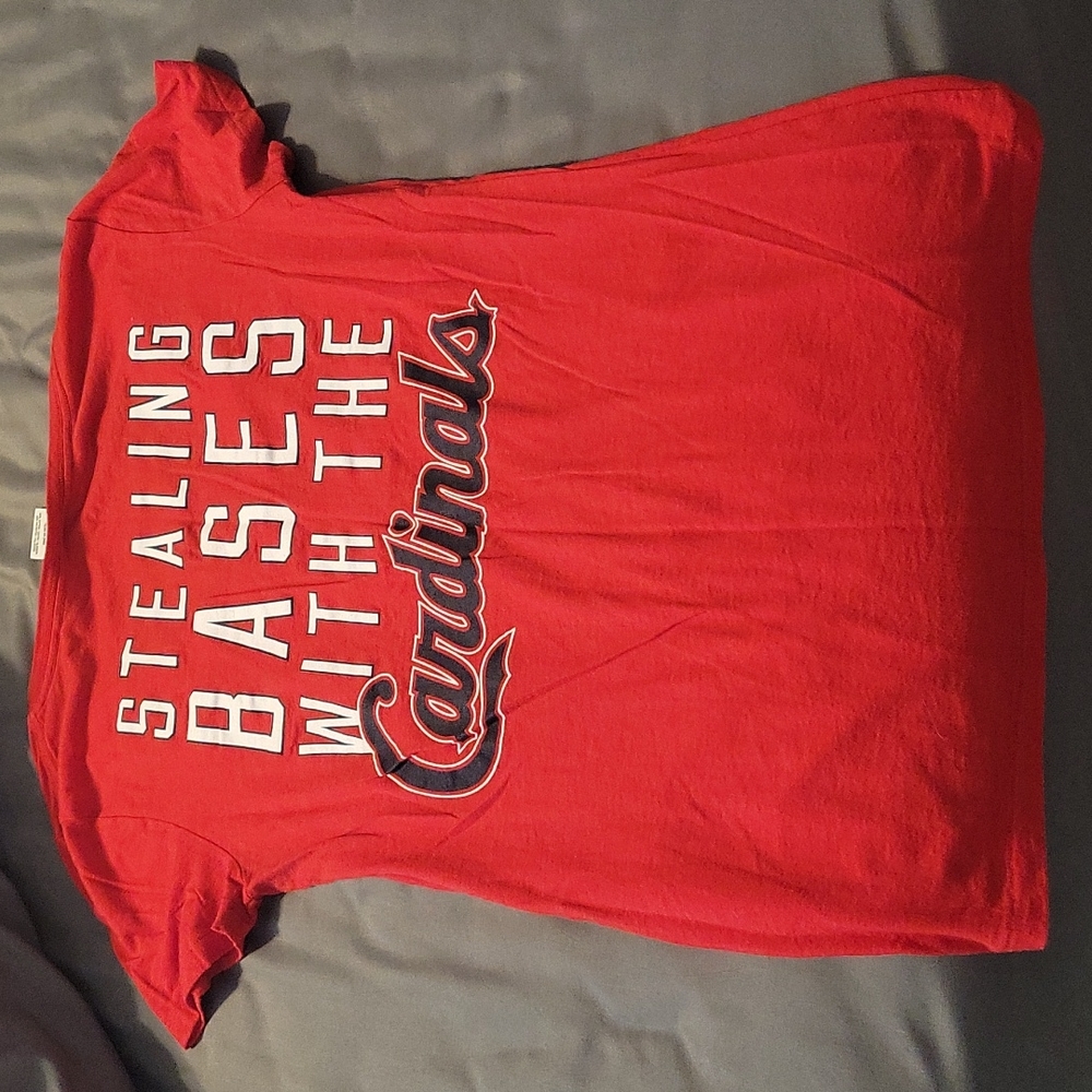 PINK Cardinals Size Small V-neck